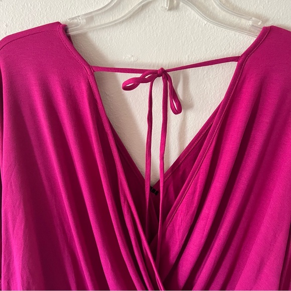 NWT White Birch Ruffled Crossover Body Suit - Picture 6 of 8